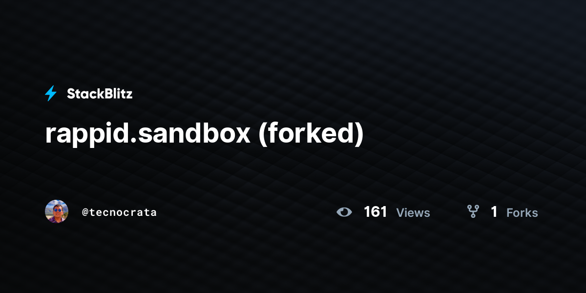 rappid.sandbox (forked) - StackBlitz