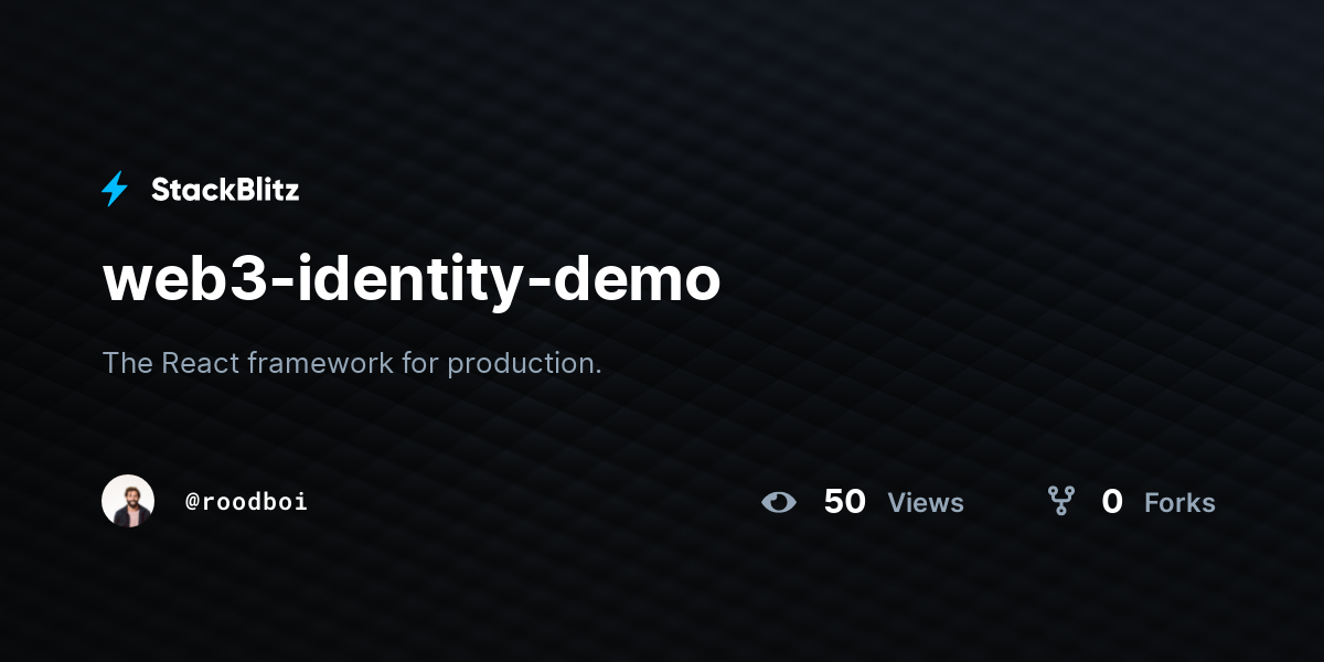web3-identity-demo-stackblitz