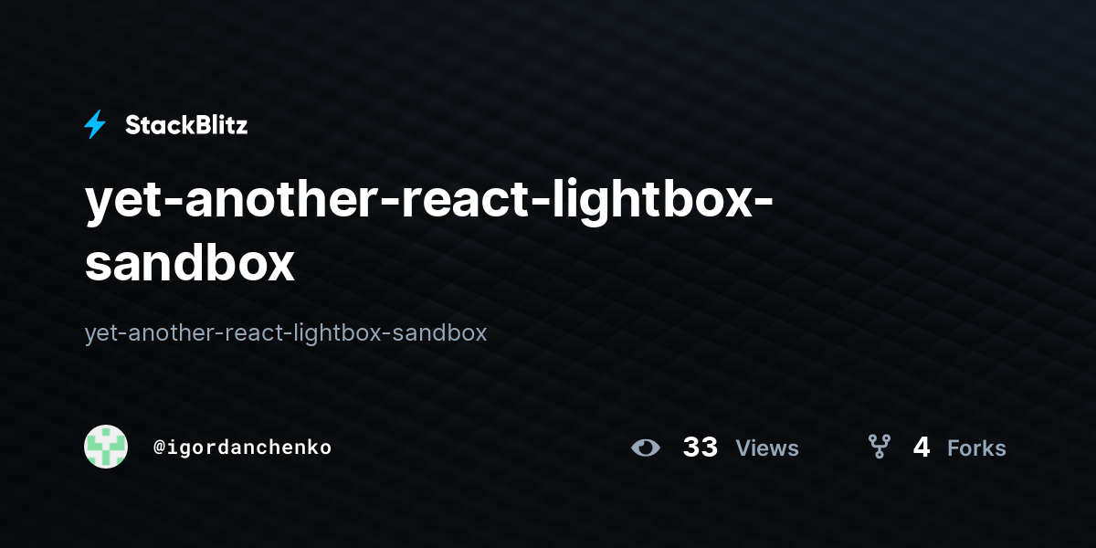 yet-another-react-lightbox-sandbox - StackBlitz