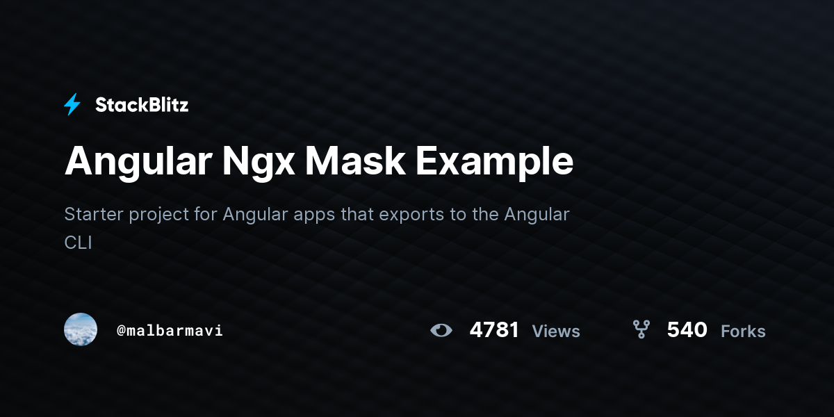 angular-ngx-mask-example-stackblitz